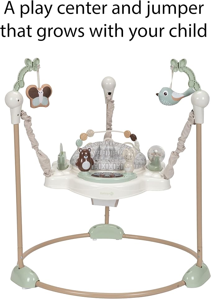 Safety 1st Bob-and-Twist Baby Activity Center, 3-in-1 Play Center, Bouncer, and Baby Jumper, High Street