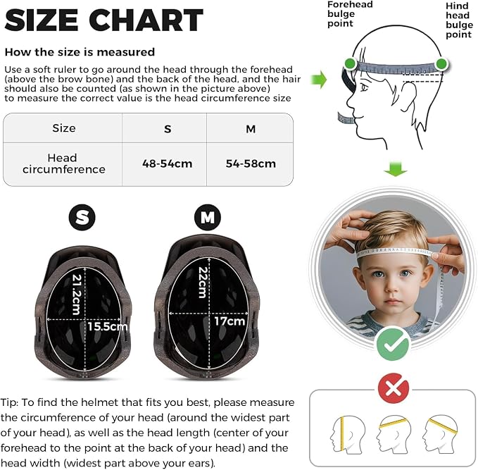 ROCKBROS Kids Full Face Helmet Kids Bike Helmets Lightweight Toddler Mountain Bike Helmet Detachable for MTB BMX Skating Cycling Scooter Safety Bicycle Helmets for Youth Child Boys Girls Ages 3-16