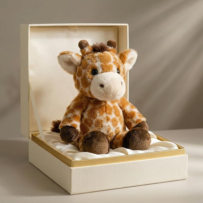 Stuffed Animal Plush Toy Soft Plushie Cuddly Giraffe Cute Plush Toy for Kids Toddlers Boys Girls Birthday Christmas Nursery Decor Party Favors