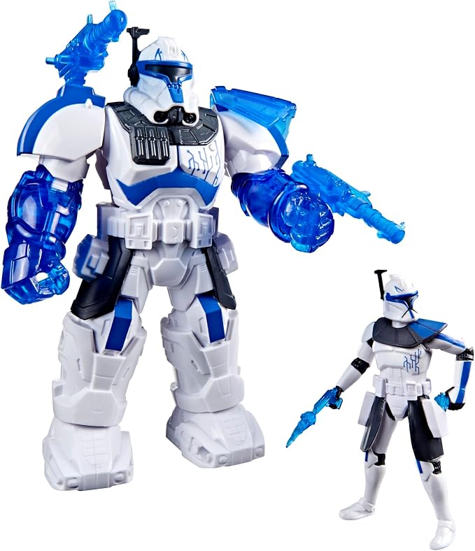 STAR WARS Epic World of Action Clone Captain Rex Mech Force Suit, 6.5-Inch Mech Suit & 4-Inch Action Figure, Toys for Boys & Girls Ages 4+ (Amazon Exclusive)