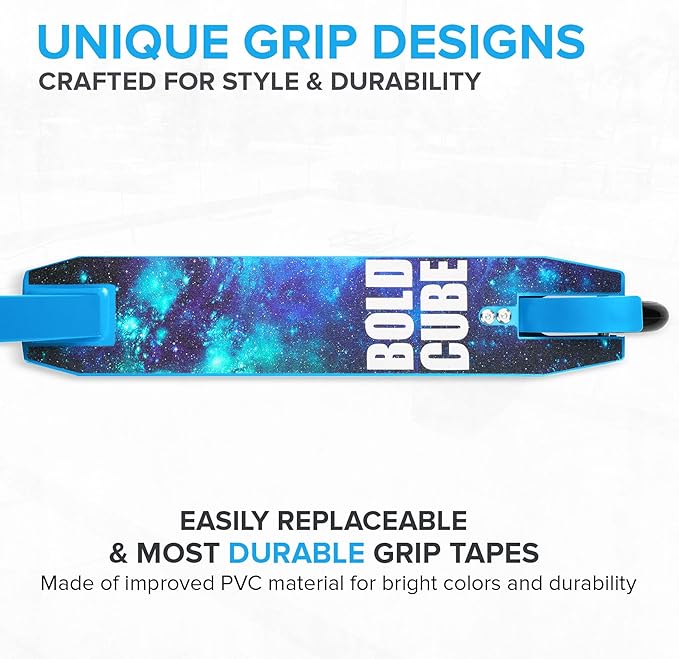 BOLDCUBE Stunt Scooter for Kids Ages 6-12 8-12 Years | Freestyle Pro 360° | Aluminium Deck | ABEC 7 | Micro Crystalized Deck