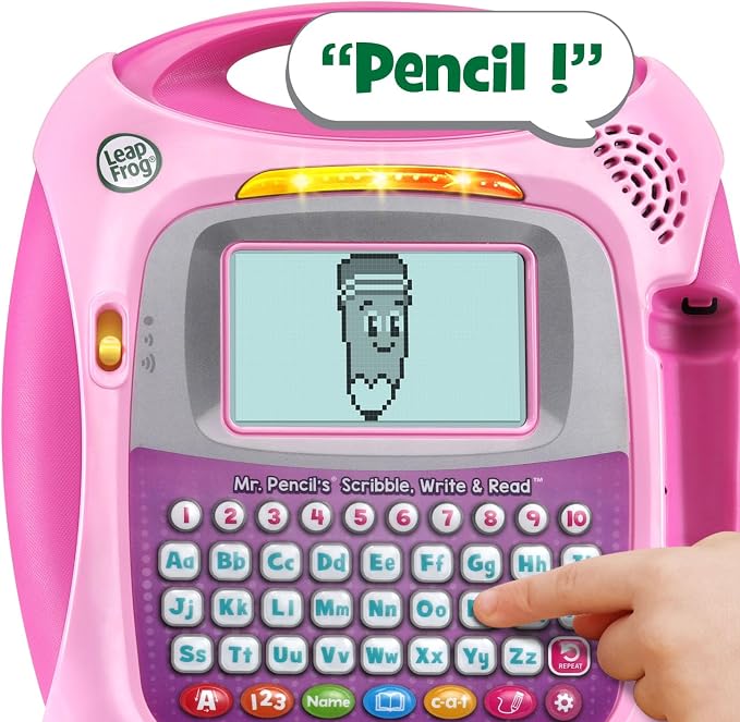 LeapFrog Mr Pencil's Scribble, Write and Read, Pink