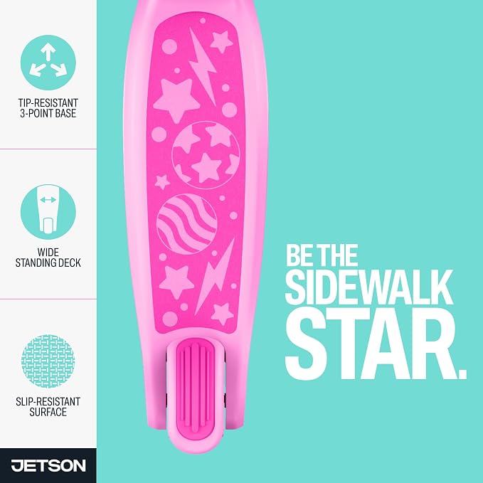 Jetson Scooters - Jupiter Mini Kick Scooter, Foldable, Lightweight, Portable