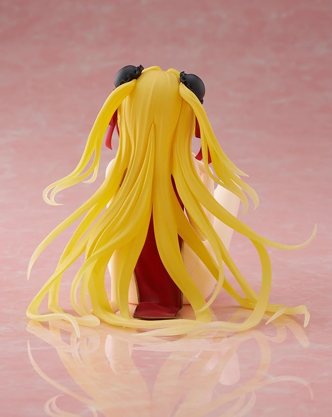Taito-to Love-Ru Darkness Desktop Cute Figure - Golden Darkness (Chinese Dress Ver.)