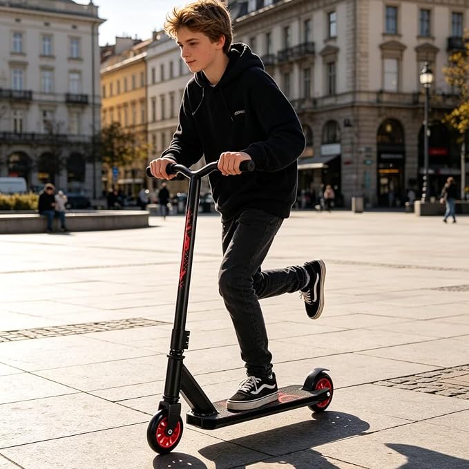 Pro Scooters Stunt Scooter For Kids 8 Years and Up Adults Complete Trick Scooter for Intermediate,Beginner,Advanced and Professional Riders Teens Cool Pro Scooter for Freestyle Tricks & BMX Stunts