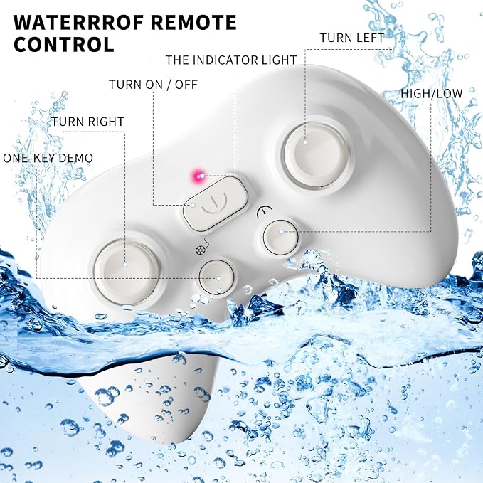 Bennol 2.4Ghz Remote Control Whale Shark Toy for Kids, 1:18 Scale High Simulation Electric RC Fish for Pool, Birthday Christmas Toys for 6 7 8 9 Year Olds Boys and Girls