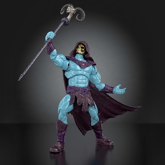 Masters of the Universe Action Figure Chronicles Skeletor, 6.5 Inch Scale 2026 Movie Accurate Villain, Deluxe Articulation