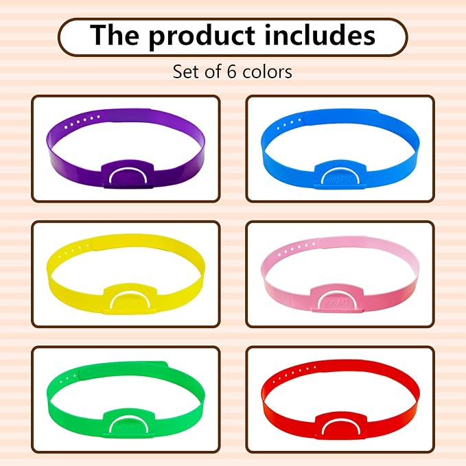 6 Pcs Guess Who Game Headbands, with 100 Dry Erase Cards, Headbands Board Games for Family Game Night, Party Activities for Adults and Kids