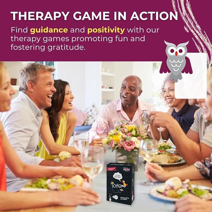 Totem the feel good game - Therapy Games for Kids & Counselors - SEL Games, Social Skills Games for Kids, Counseling Games, CBT, Mental Health & Group Therapy Games