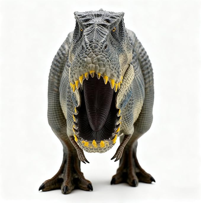 T Rex Dinosaur Toy 14″ - Tyrannosaurus Rex Action Figure with Movable Jaw - Realistic Dino Figurine - Trex Figure for Boys and Girls - Big Dinosaur Toys for Kids Ages 5+