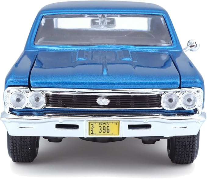Maisto 1:24 1966 Chevy Chevelle SS 396 Model Car, Multicolor