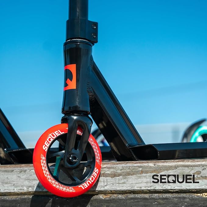 Sequel Ignite Pro Scooter, Pro Stunt Scooter Complete Trick Scooter for Kids 8+, Beginner Skatepark BMX Scooter