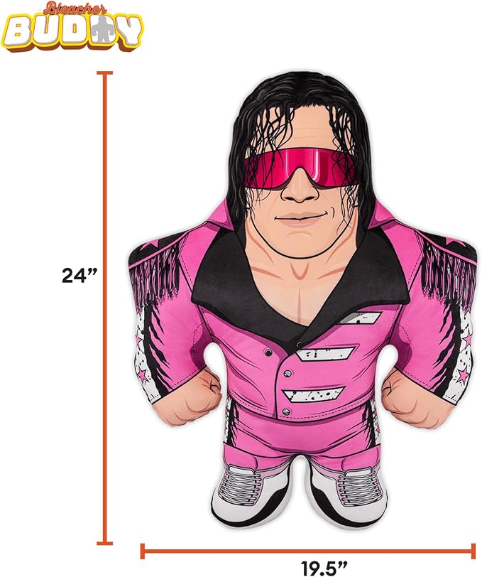 Bleacher Creatures WWE Bret Hart 24" Bleacher Buddy - Soft Plush Toy