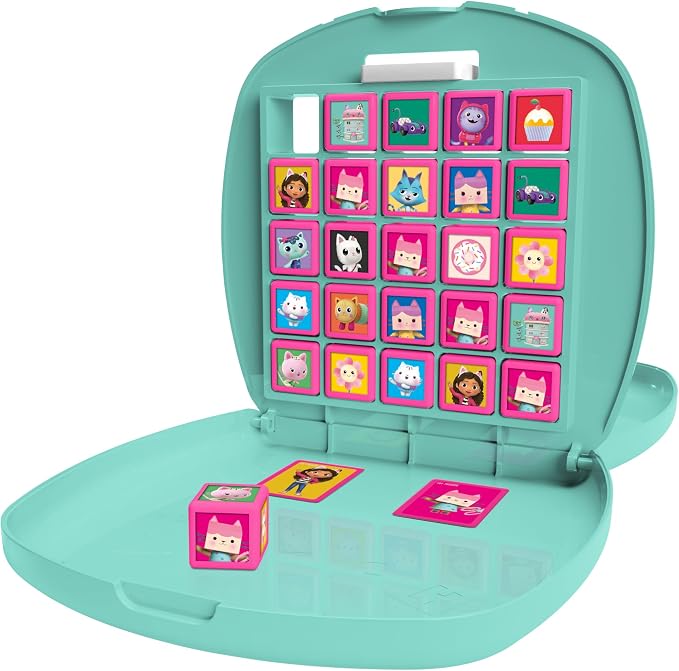 Top Trumps Match Game Gabby's Dollhouse – Family Board Games for Kids and Adults – Matching Game and Memory Game – Fun Two Player Kids Games – Memories and Learning, Board Games for Kids 4 and up