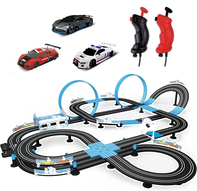 AGM MASTECH Slot Car Race Track, Slot Cars Controller