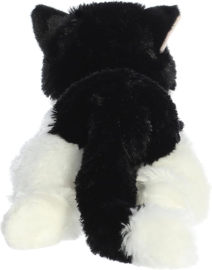 Aurora® Adorable Flopsie™ Oreo™ Stuffed Animal - Used to Create Imaginative Play Adventures - Perfect for Birthdays, Kids and Adults, All Ages - Black 12 Inches