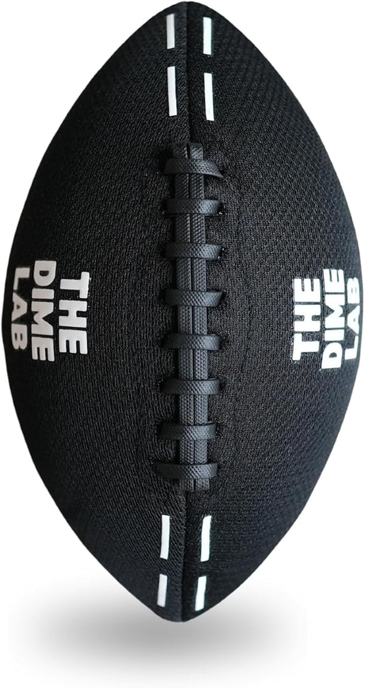 The Dime Lab Water Football - Waterproof Football for Pools, Beaches, & Lakes - Strong Grip Training, Outdoor, All-Weather Water Toys for All Ages
