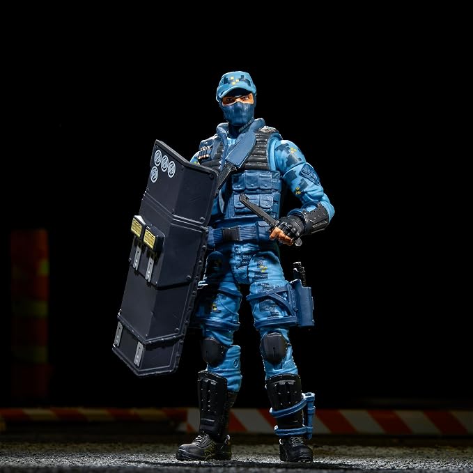 G.I. Joe Classified Series Jason Shockwave Faria, Collectible Action Figure, 105, 6-inch Action Figures for Boys & Girls, with 9 Accessory Pieces
