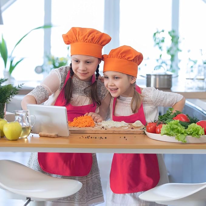 KUUQA 16/24/30/36/40Pcs Kids Apron Painting Aprons for Kids, Kids Paint Apron Art Smock for Classroom Painting Party Supplies
