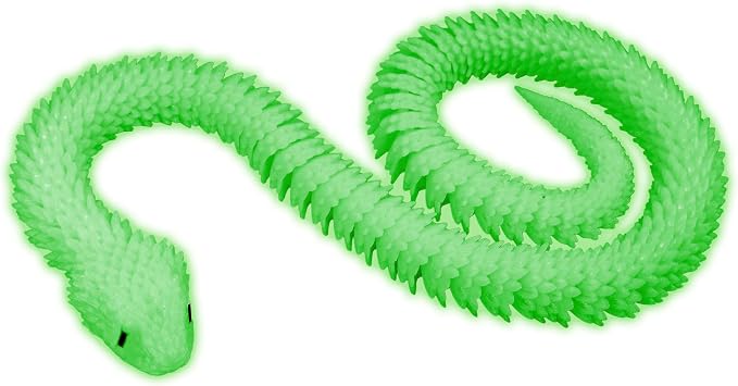 Born to Print Articulated 3D Printed Animal Fidget Toy – Flexible Moving Desk Toy for Kids & Adults | Sensory Stress Relief Toy | Realistic Collectible Animal Figure