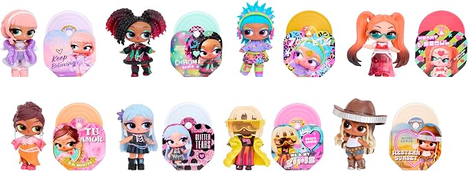 LOL Surprise Music Festival – Dolls with Collectible Vinyl Albums, Interactive Unboxing, 7 Total Surprises – Collect All 8 Unique Styles! Gift for Kids Ages 4+