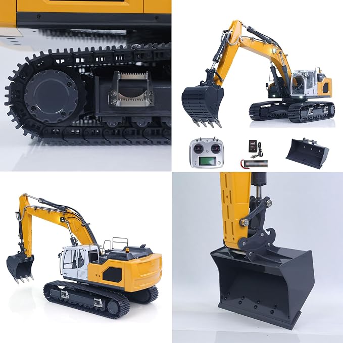 TOUCAN RC HOBBY 1/14 Hydraulic RC Excavator Ready to Run for 945 Remote Control Trucks