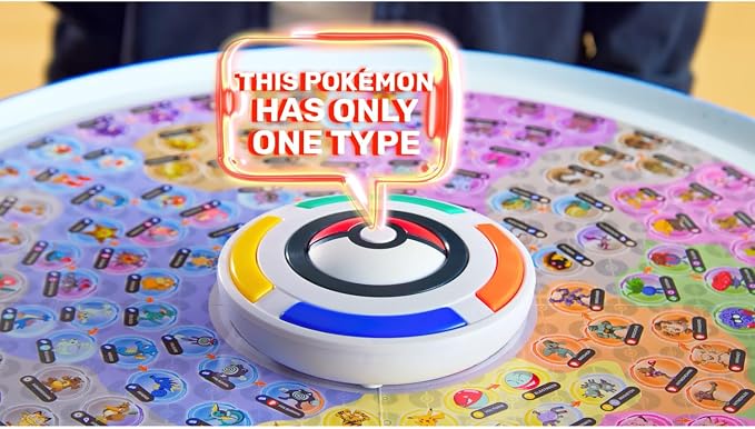 Pokemon Trainer Expert - Electronic Guessing Board Game, Listen to The Game Master Clues to Identify 151 Different Pokemon, Kids Ages 6+, 1-4 Players Brown Box Packaging