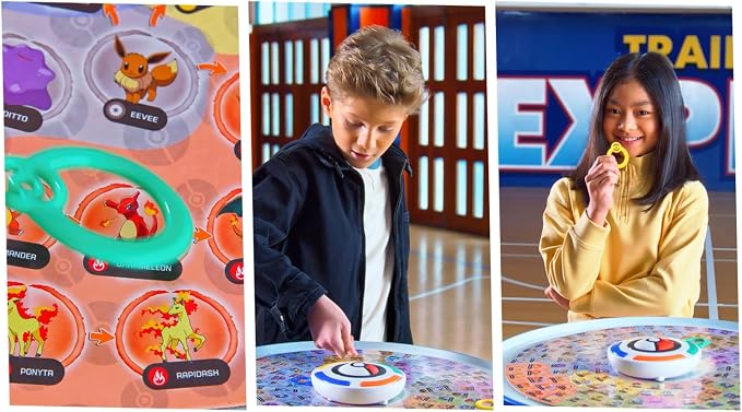 Pokemon Trainer Expert - Electronic Guessing Board Game, Listen to The Game Master Clues to Identify 151 Different Pokemon, Kids Ages 6+, 1-4 Players Brown Box Packaging