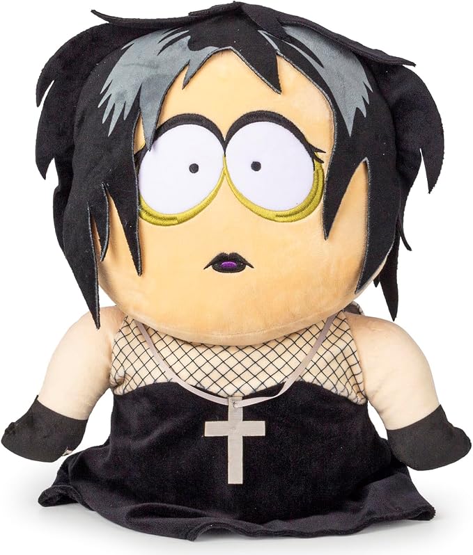 Jay Franco South Park Goth Kid Henrietta Plush Pillow Buddy - Super Soft Character Pillow - Polyester Microfiber, 23 Inches