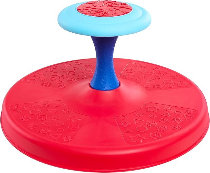 Classic Sit ‘n Spin Activity Toy, 360° Toddler Spinning Seat, Amazon Exclusive, Toy for Boys, Girls, Kids, Ages 18 Months and Up by Just Play