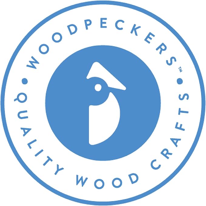 DIY Wood Cubes 2-inch, Pack of 10 Small Wood Blocks, Wooden Blocks for Crafts, STEM, Building, and Blank Wood Dice, by Woodpeckers