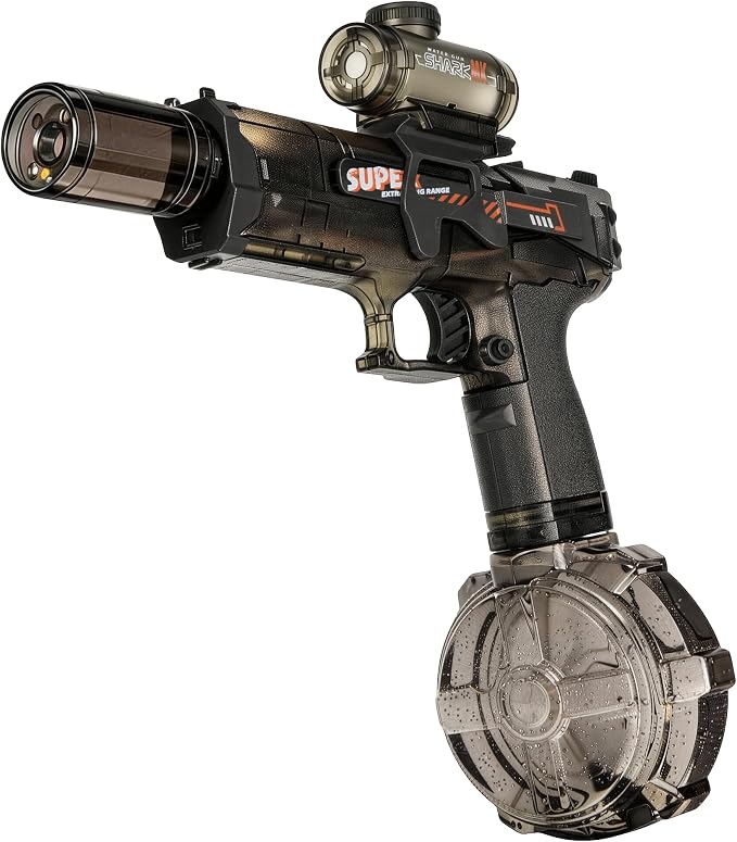 Electric Water Gun for Kids Age 3+,CreatiMachi Light Up Water Gun Pistol
