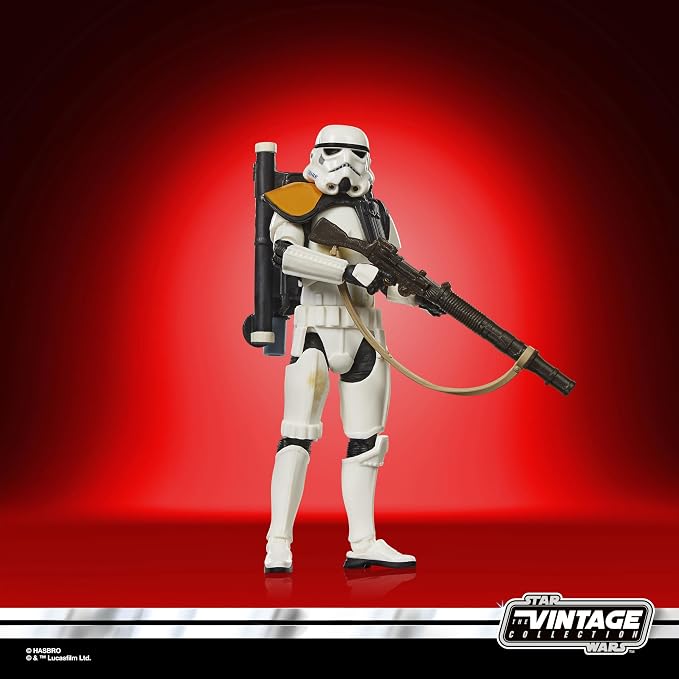 STAR WARS The Vintage Collection Sandtrooper (Squad Leader), A New Hope Premium 3.75 Inch Collectible Action Figure