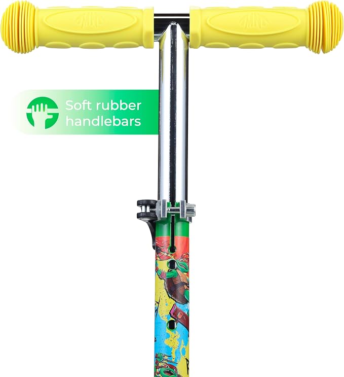 Kick Scooter for Kids, 3 Wheel Self Balancing, Light Up LED Wheels