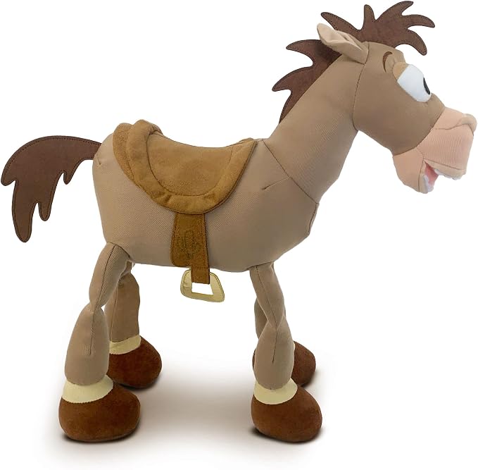 Disney Store Official Toy Story Plush, Bullseye, Iconic Cuddly Toy Character with Embroidered Eyes and Soft Plush Features, Suitable for All Ages