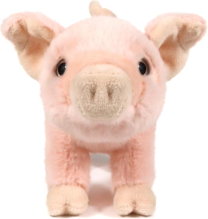 Ice King Bear Little Piggy Stuffed Animal Piglet Plush Toy Small Pig 7 Inches