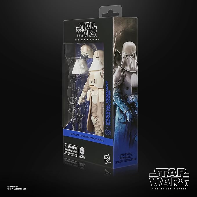STAR WARS The Black Series Imperial Remnant Snowtrooper, The Mandalorian & Grogu Premium Collectible 6 Inch Action Figure