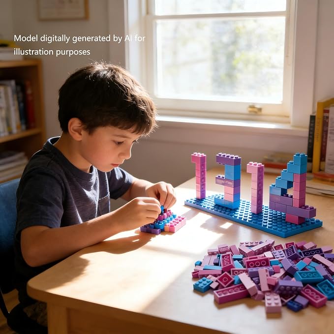 300 Pieces Friend Girls Building Bricks, Bulk Small Bricks for Building, Compatible with Lego Parts and Pieces, Creative Building Block Toys for Girls Ages 6 7 8 9 10 Year Old