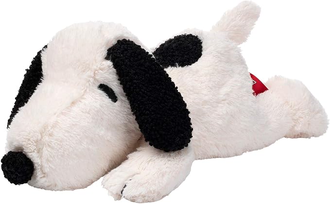 Lambs & Ivy Classic Snoopy Plush White Stuffed Animal Toy Plushie - Dog (Pack of 2)