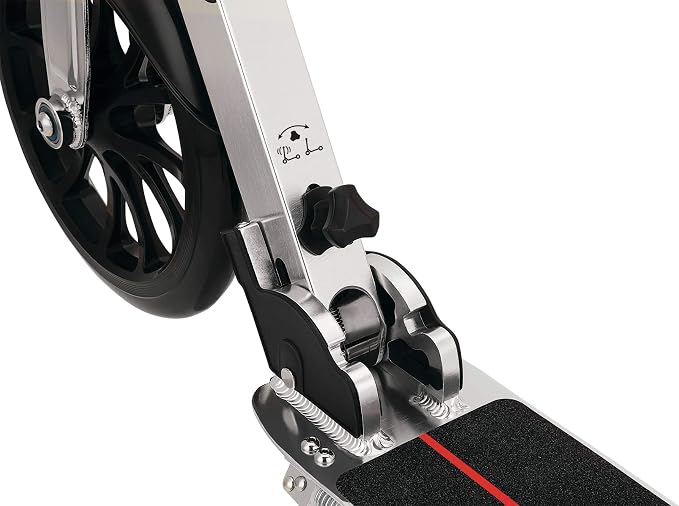 Razor A6 Kick Scooter for Kids Ages 8+ - Extra-Tall Handlebars & Longer Deck, 10" Urethane Wheels, Aluminum Frame, Anti-Rattle Technology, for Riders Up to 220 lbs