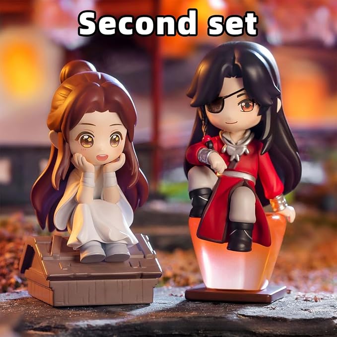 Heaven Official Blessing Hua Cheng Xie Lian Chibi Figure Blind Box Anime Gift (Second Set)