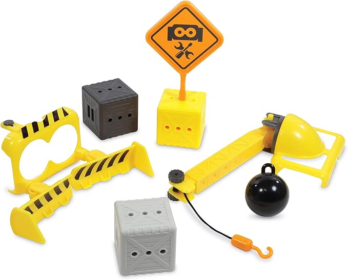 Learning Resources Botley Crashin' Construction Challenge Accessory Set (Botley Not Included) - 10 Pieces, Ages 5+ Coding for Kids, Kids Coding, STEM Toy