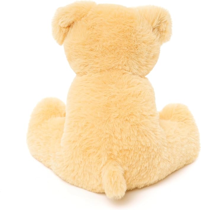 WEIGEDU Labs Labrador Golden Retrievers Dog Puppy Stuffed Animals Plush Toys for Kids Boys Girls Birthday Bedtime Gifts, 7.9" Golden Yellow