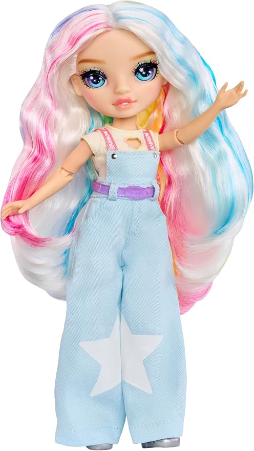 Rainbow High Jr. High Bestie Babysitters – Amaya Raine, 9” Fashion Doll