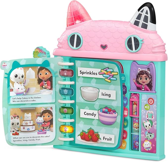 VTech Gabby’s Dollhouse Cat-a-Vator Discovery Book