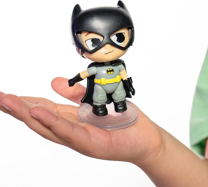 DC Super Hero Girls 3" Mini Dolls Hero Multipack, Includes Wonder Woman, Superman, Bumblebee, Batgirl, and Batman!
