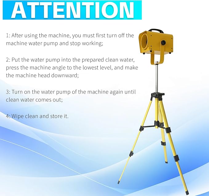 Jet Foam Machine for Party, Party Foam Machine with Telescopic Support, Foam Cannon for Garden, Pool, Indoor, Birthdays, Celebrations, and Backyard Events