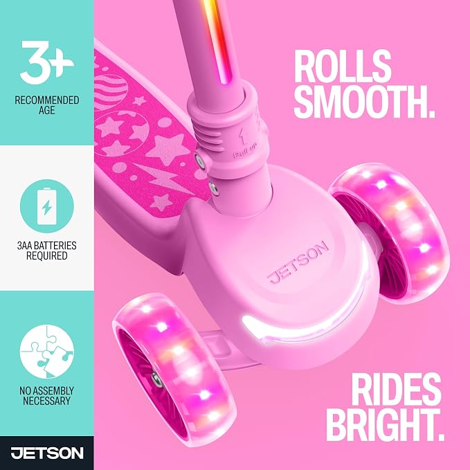 Jetson Scooters - Jupiter Mini Kick Scooter, Foldable, Lightweight, Portable