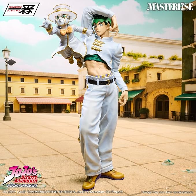 Ichibansho Figure - JoJo's Bizarre Adventure: Diamond is Unbreakable - Rohan Kishibe & Heaven's Door (-Stand Rush!-) Masterlise Collectible Statue