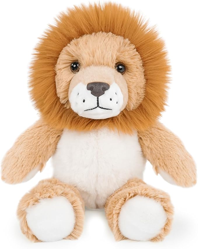Stuffed Animal Plush Toy Soft Plushie Cuddly Lion Cute Plush Toy for Kids Toddlers Boys Girls Birthday Christmas Nursery Decor Party Favors